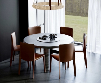 Modern Dining Table And Chairs-ID:196515086