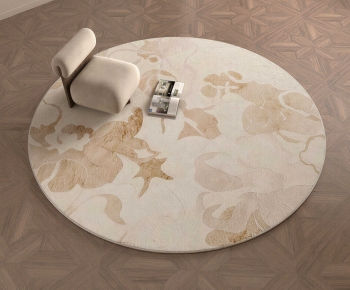Modern Circular Carpet-ID:606992962