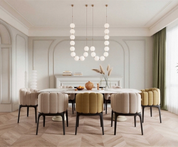 French Style Dining Room-ID:691931018