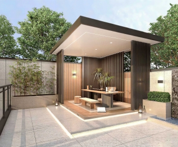 New Chinese Style Courtyard/landscape-ID:277483945