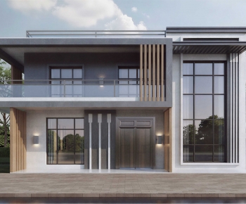 Modern Detached Villa-ID:536480908