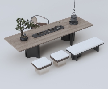 New Chinese Style Tea Tables And Chairs-ID:781234037