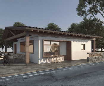 New Chinese Style Appearance Of Commercial Building-ID:607513901