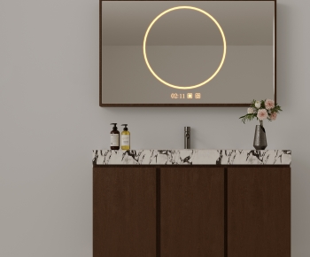 Modern Bathroom Cabinet-ID:803664929