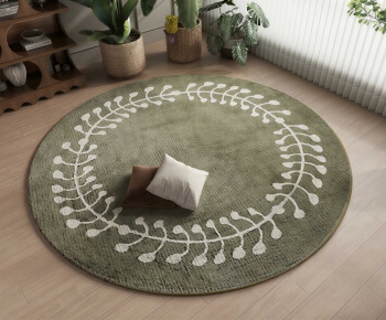 Modern Circular Carpet-ID:968981038