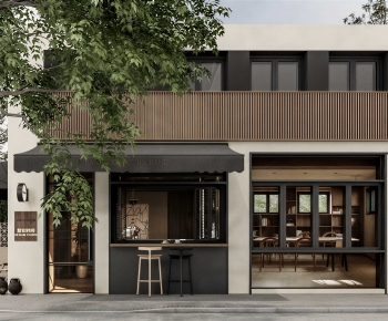 Modern Facade Element-ID:285032035