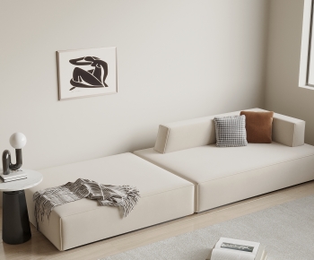 Modern Three-seat Sofa-ID:841219902
