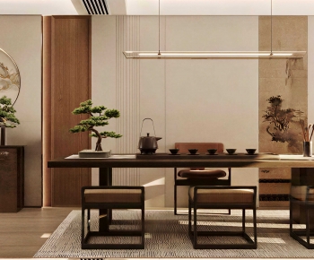 New Chinese Style Tea House-ID:262013913