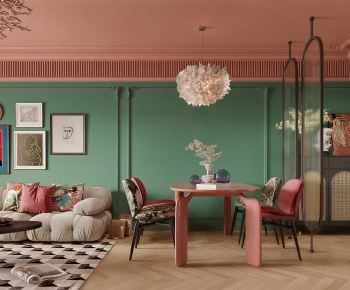 French Style Dining Room-ID:348855979