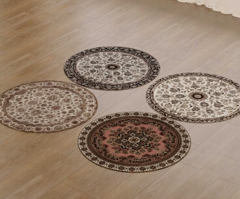European Style Circular Carpet-ID:743870788