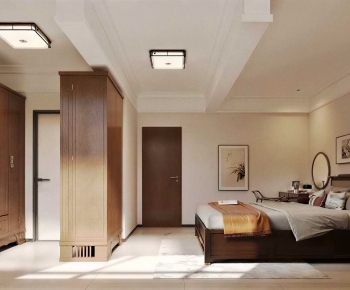 New Chinese Style Bedroom-ID:630582094