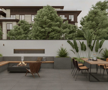 Modern Courtyard/landscape-ID:222881082