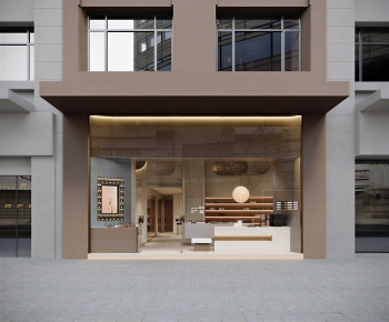 Modern Facade Element-ID:125552892