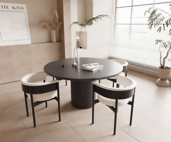 Modern Dining Table And Chairs-ID:715054046