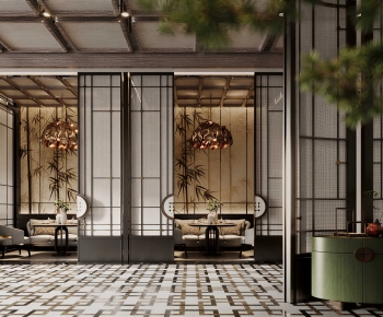 New Chinese Style Lobby Hall-ID:114520074