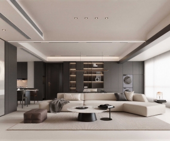 Modern A Living Room-ID:213398976