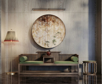 New Chinese Style Arhat Bed-ID:705739028