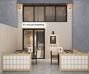 New Chinese Style Facade Element-ID:767441035