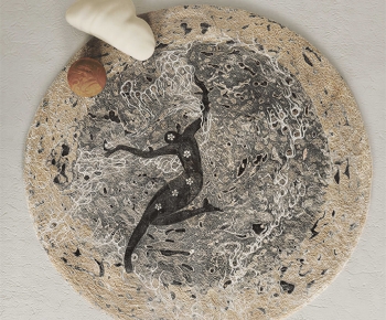 Modern Circular Carpet-ID:984618908