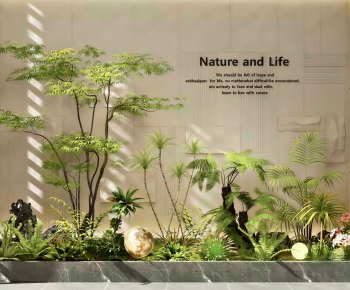 Modern Plant Landscaping-ID:257077934