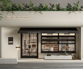 Modern Facade Element-ID:195789109