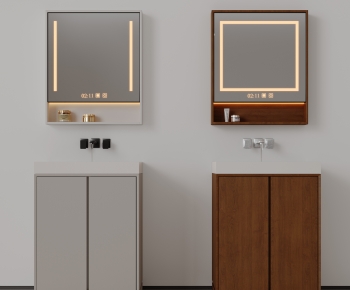 Modern Bathroom Cabinet-ID:457359088