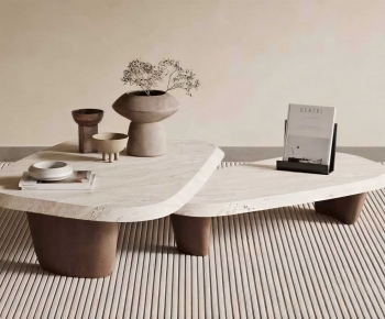 Wabi-sabi Style Coffee Table-ID:592976098