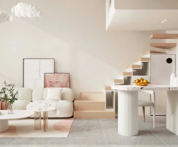 Modern A Living Room-ID:485632904