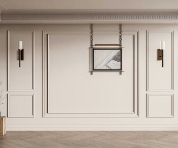 Simple European Style TV Wall-ID:489270751