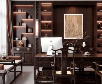 New Chinese Style Study Space-ID:938020945