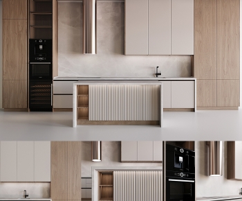 Modern Kitchen Cabinet-ID:282798054