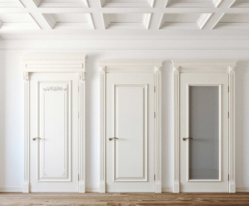European Style Single Door-ID:387140995
