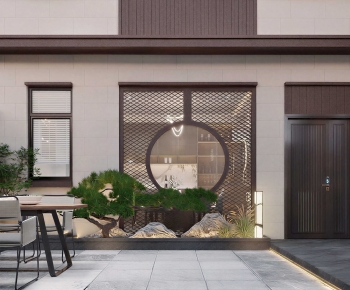 New Chinese Style Courtyard/landscape-ID:229096896