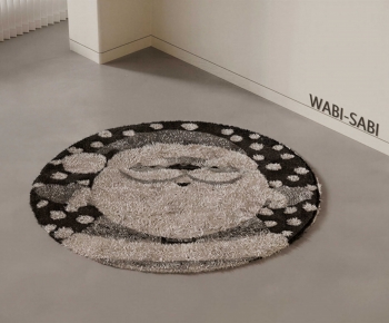 Modern Circular Carpet-ID:136797905