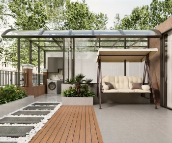 Modern Courtyard/landscape-ID:728209979