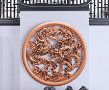 New Chinese Style Wall Panel-ID:299949638