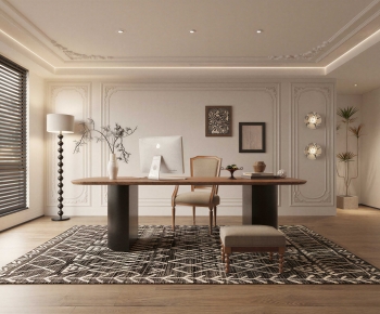 French Style Study Space-ID:933842903