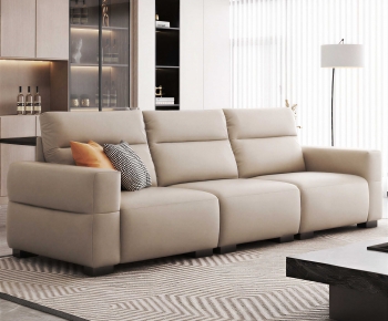 Modern Three-seat Sofa-ID:590409996