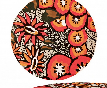 Modern Circular Carpet-ID:251553064