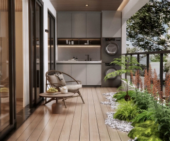Modern Leisure Balcony-ID:512881044