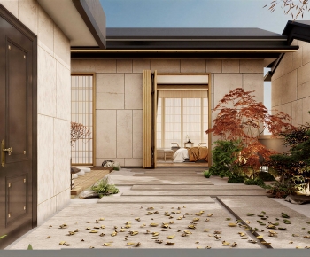 New Chinese Style Courtyard/landscape-ID:829077969