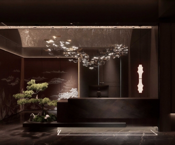 New Chinese Style Lobby Hall-ID:780020953