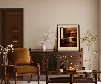 European Style Single Sofa-ID:684309051