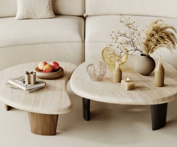 Wabi-sabi Style Coffee Table-ID:571389253