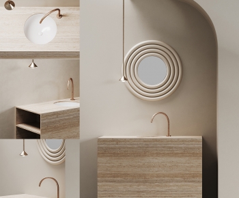 Modern Bathroom Cabinet-ID:530960693