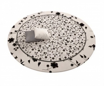 Modern Circular Carpet-ID:471534015
