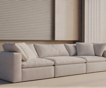 Modern Three-seat Sofa-ID:185780058