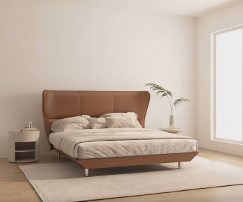 Modern Double Bed-ID:101010817