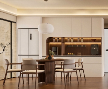 New Chinese Style Dining Room-ID:587718967