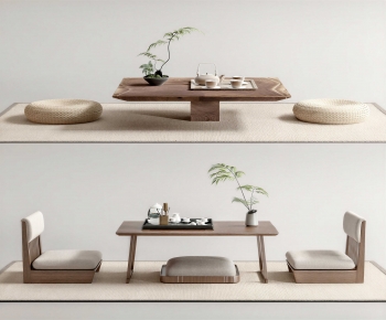 Japanese Style Tea Tables And Chairs-ID:918885955